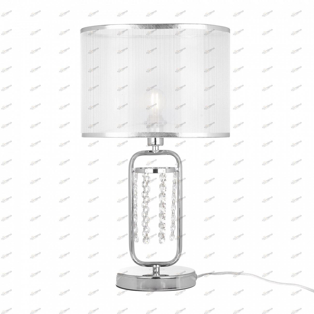 Лампа настольная хром Elin FR5016TL-01CH FREYA MODERN 00-3957285 Хром