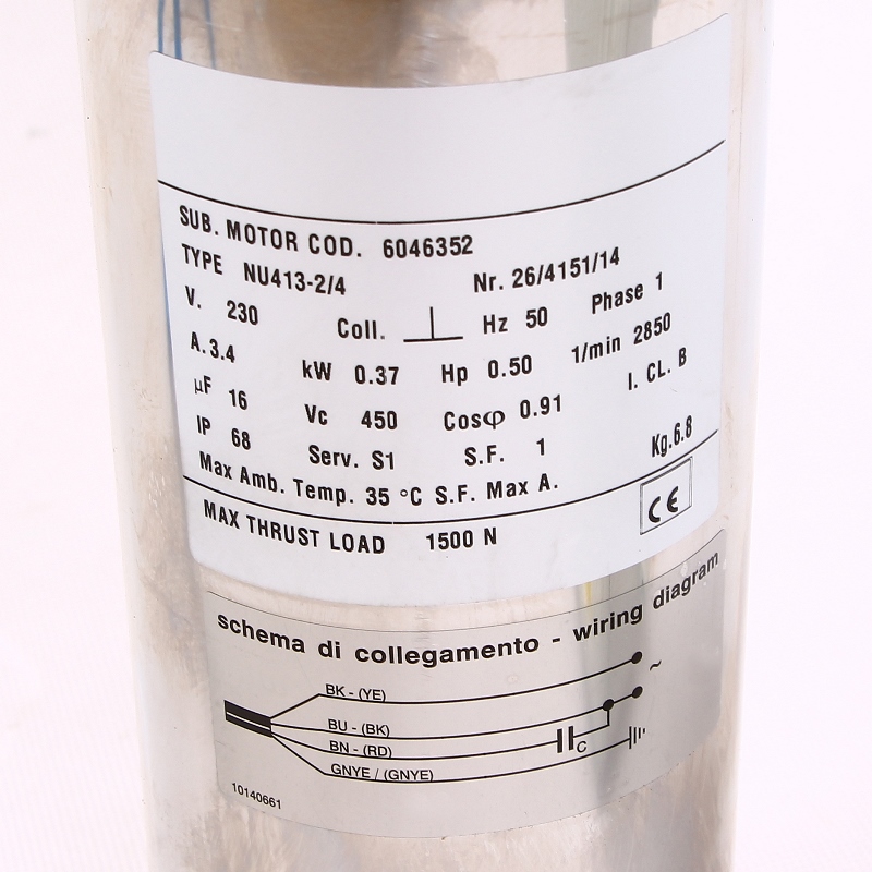 Насос скважинный WILO TWU 4-0207-C с пускателем 2786608 - Вид №3