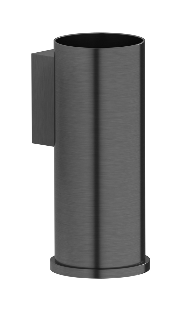 Подвесной стакан для зубных щеток WE ARE IB so011cs Brushed Black Chrome Solferino