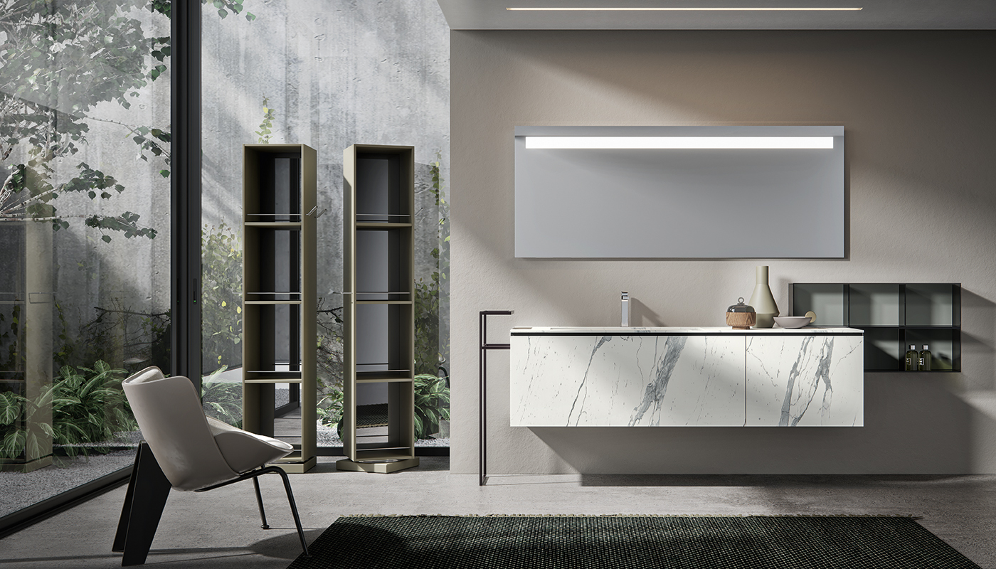 Edone МЕБЕЛЬ ДЛЯ ВАННОЙ с мягкими и элегантными линиями sun-id-2009029 - Вид №14