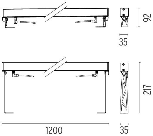 Flos Алюминиевый светодиодный уличный настенный светильник Outdoor collection - muro+soffitto sun-id-1352878 - Вид №10