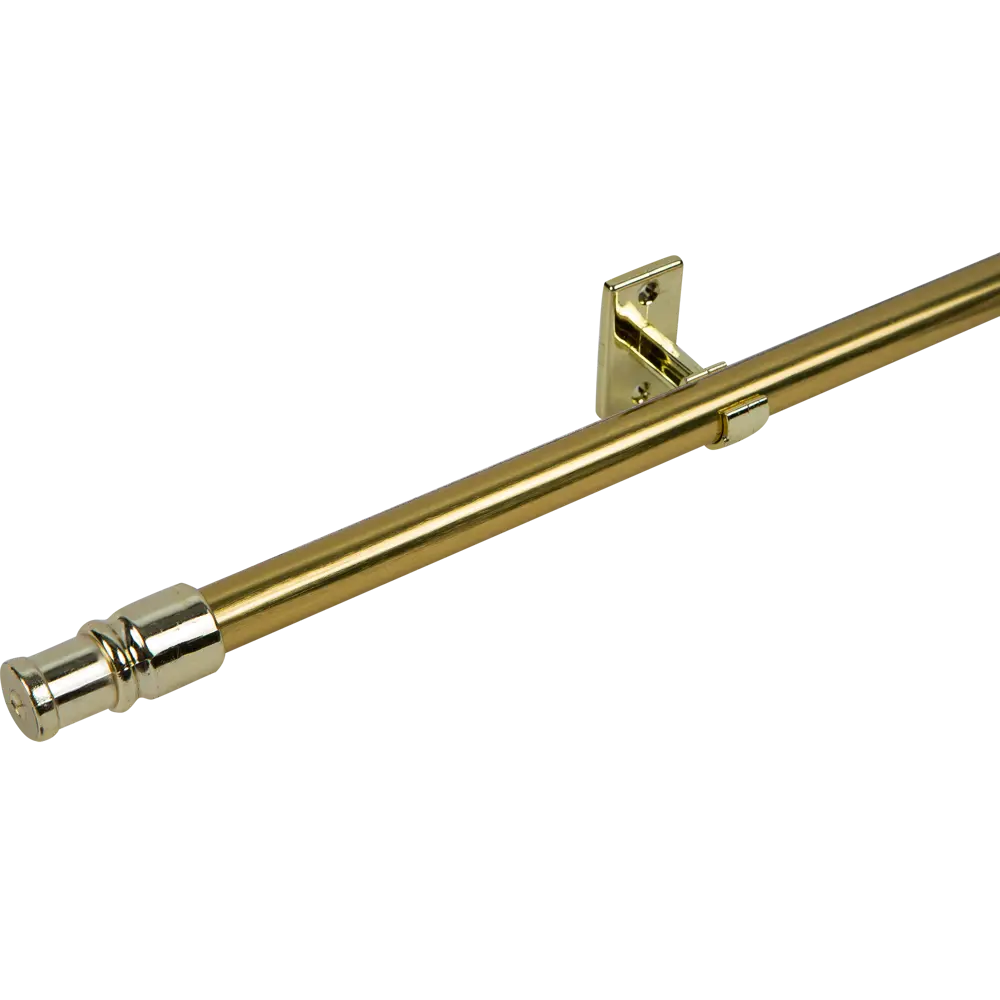 Карниз витражный Калифорния 85-135 см металл цвет латунь ЭСКАР STLM-2157704