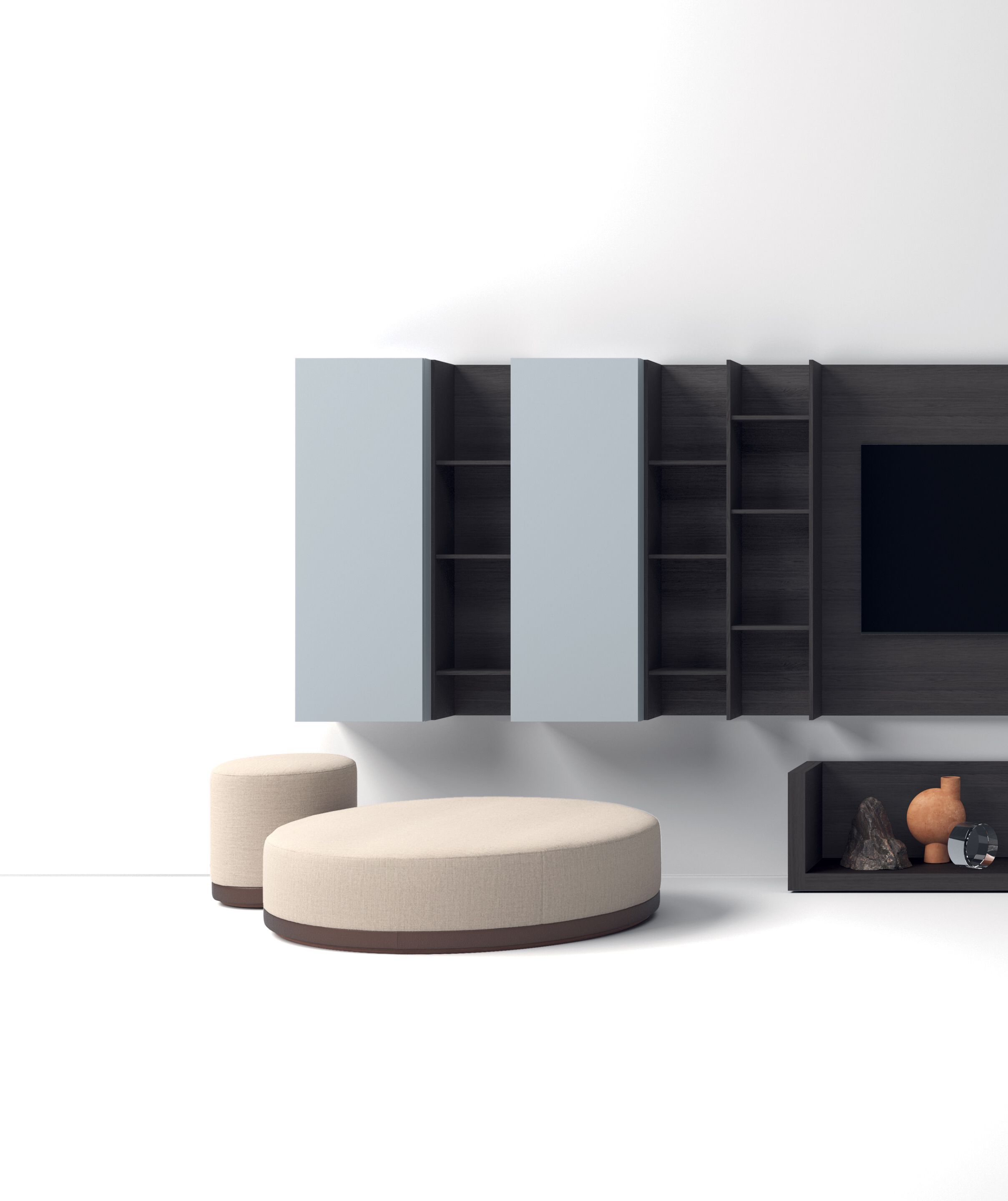 Деревянная оборудованная стена со встроенным освещением Kico Living Systems ARCH-00074547 - Вид №2