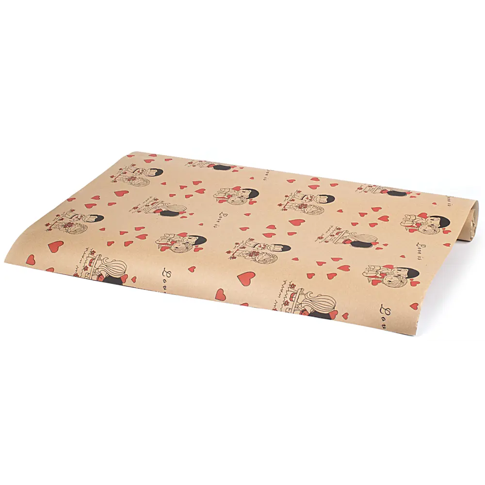 Крафт бумага Love is 0.60x2 м Santreyd STLM-2098333 - Вид №2