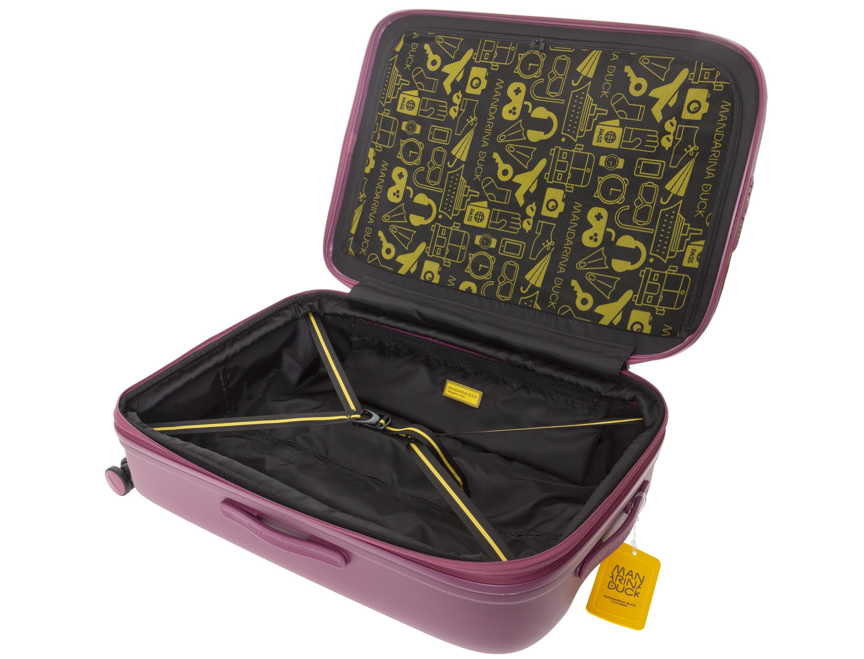 SZV33-25I Чемодан SZV33 Expandable Large Trolley Mandarina Duck Logoduck+  - Вид №3