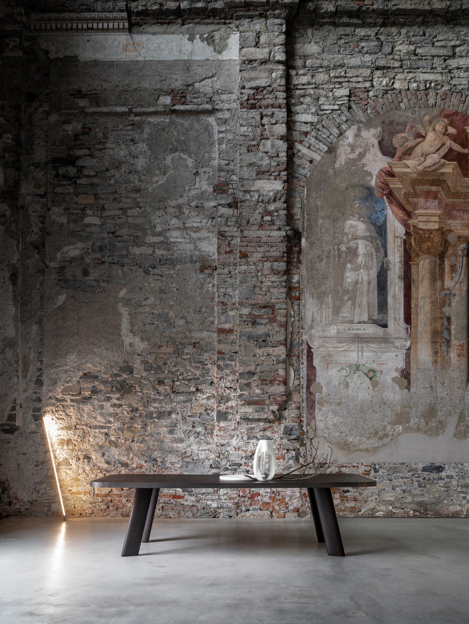 Деревянный прямоугольный стол GHIDINI1961 Native ARCH-00072722 - Вид №1