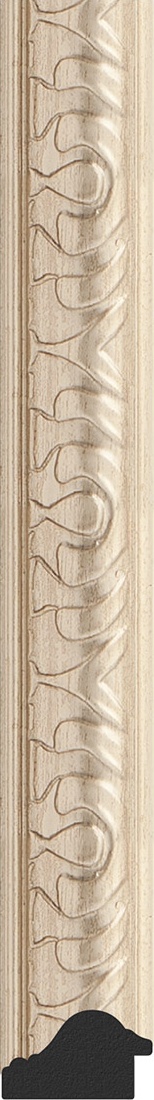 BY 1080 Зеркало в багетной раме - мельхиор 41 mm EVOFORM Definite - Вид №2