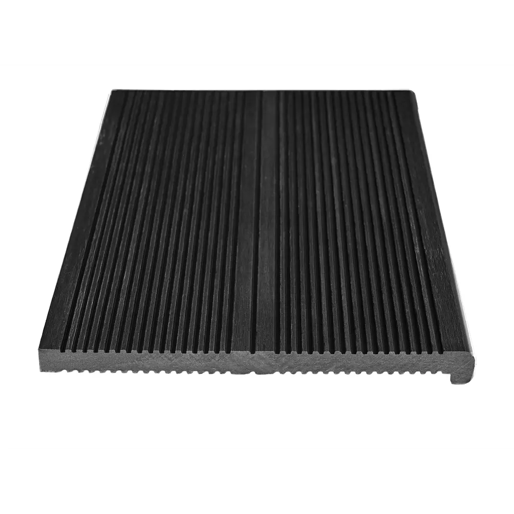 Ступень Groentec прямая ДПК 320x30x3000 мм цвет антрацит STLM-2056395 - Вид №1