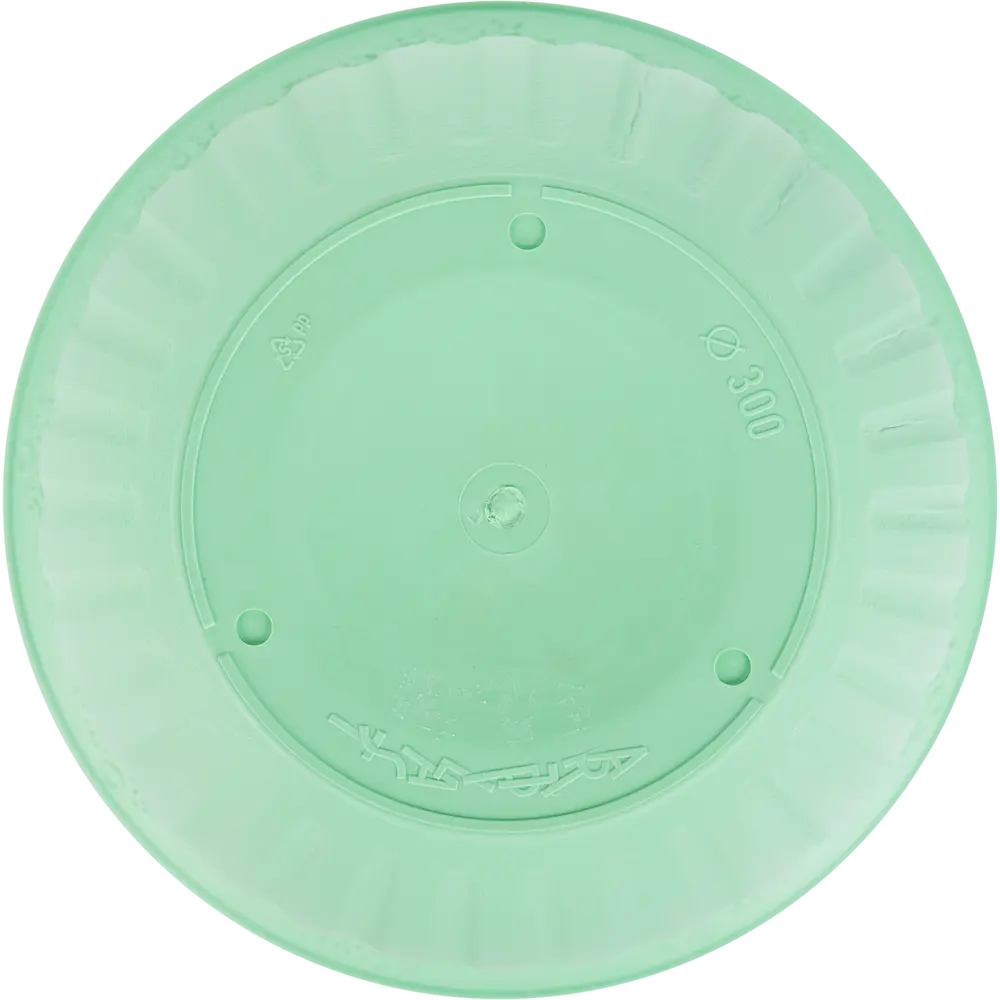 Кашпо Виноград ø30 h27.5 см v6 л пластик мятный Santreyd STLM-2027672 - Вид №2