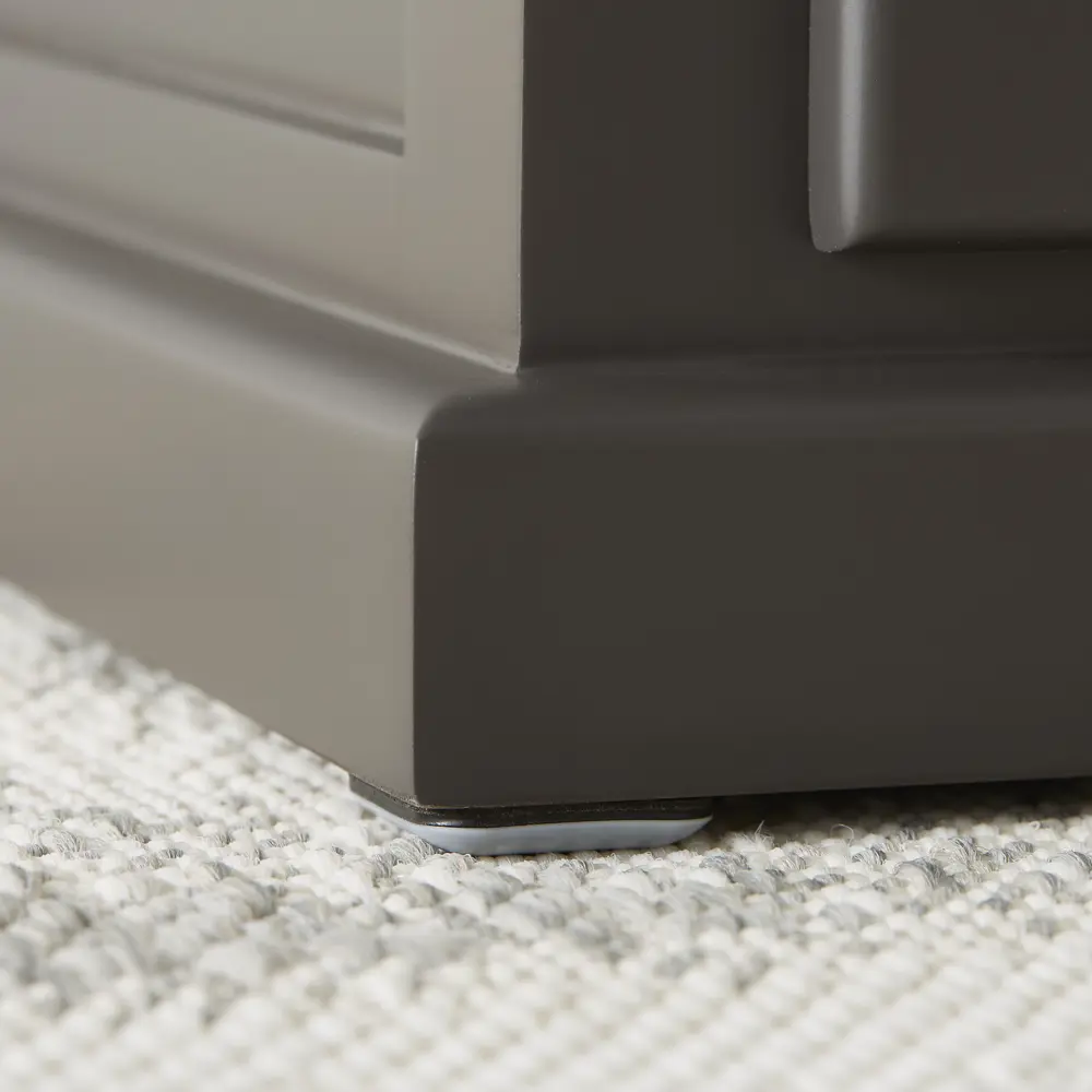 Накладки Standers 24x24 мм ПВХ квадратные цвет серый 8 шт STLM-2137144 - Вид №6