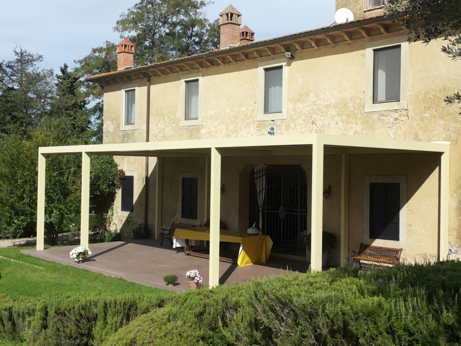 Пергола из алюминия с поворотными пластинами STUDIO 66 BLADE 180 ARCH-00037743 - Вид №17