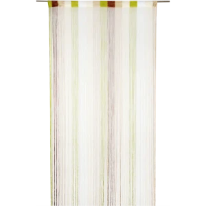 Штора нитяная Inspire, 150х280 см, цвет экрю/золотой/шоколадный/зелёный 82046028 STLM-2007216
