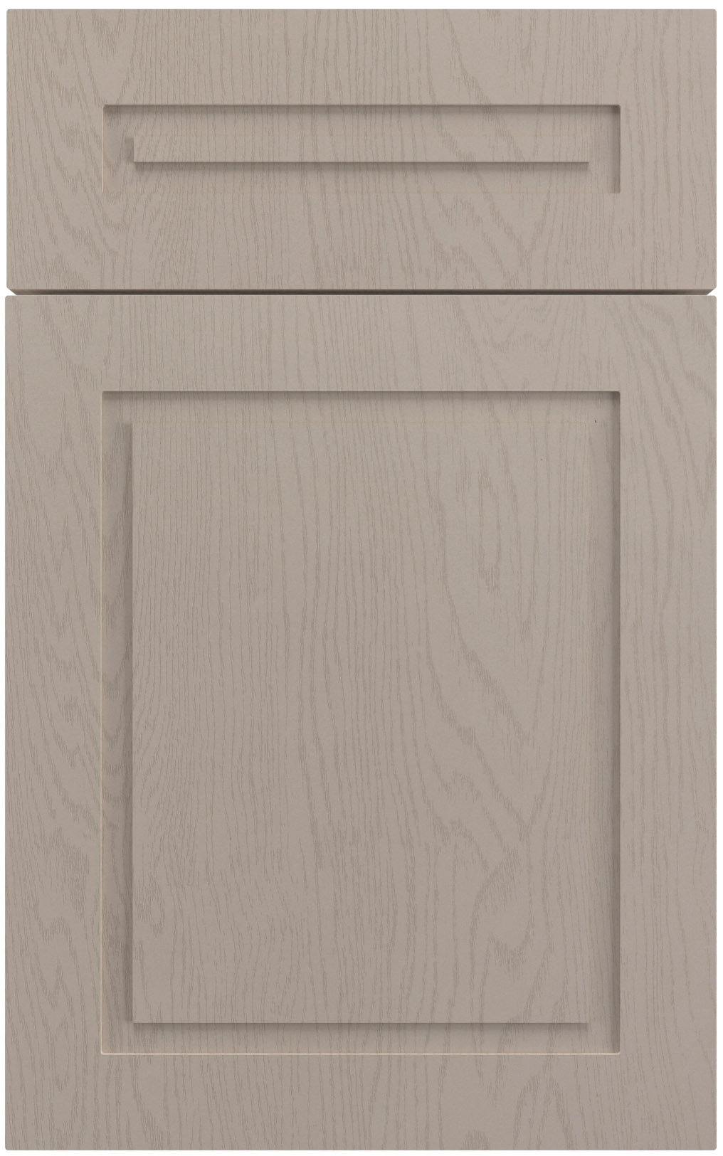 Фасады для кухни Модерн Фрезеровка «Ла Дефанс» Ясень капучино атласный №515 SIDAK SIST3655-9856