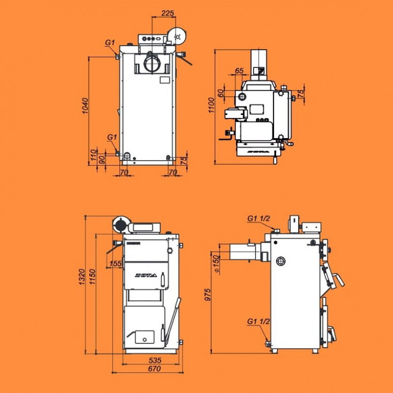 Котел отопления  ZOTA Magna 15 MAGNA15 - Вид №8