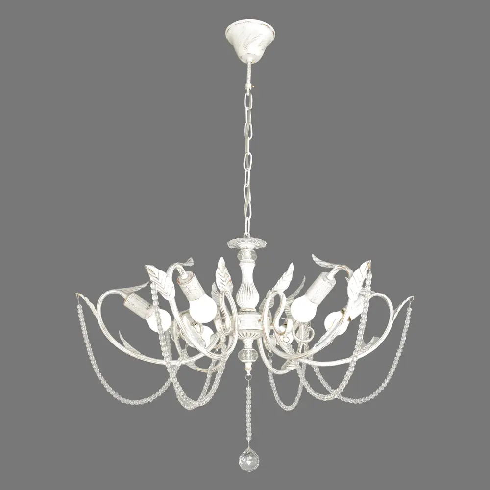 Люстра подвесная Brook 659/6S, 6 ламп, 18 м², цвет белый Escada STLM-2043531 - Вид №3