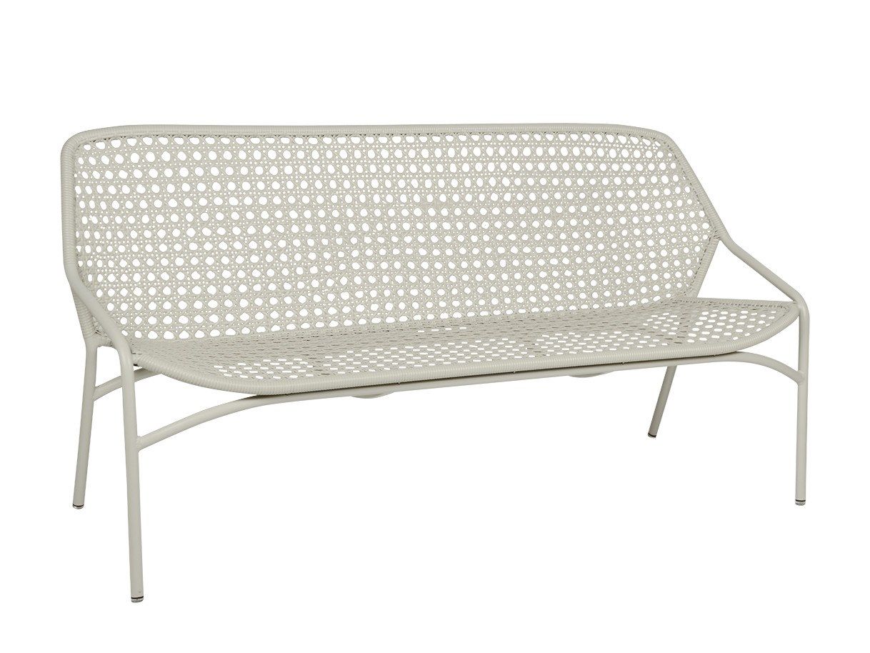 Алюминиевая садовая скамейка со спинкой Fermob CROISETTE ARCH-00009375