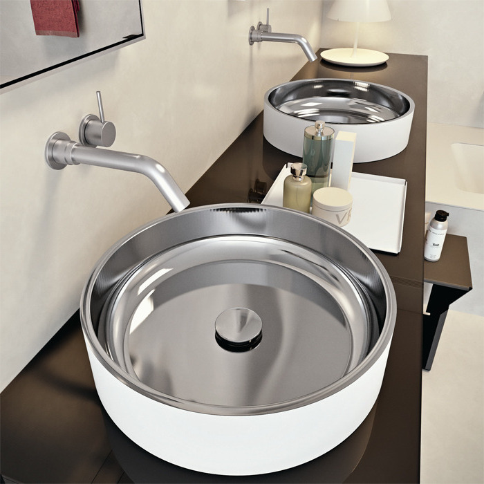 46495 Накладная раковина на столешницу  овальная MAKRO  - Вид №1