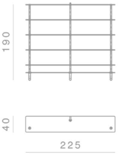 GHIDINI1961 Модульная деревянная полка Legs sun-id-1424347 - Вид №5
