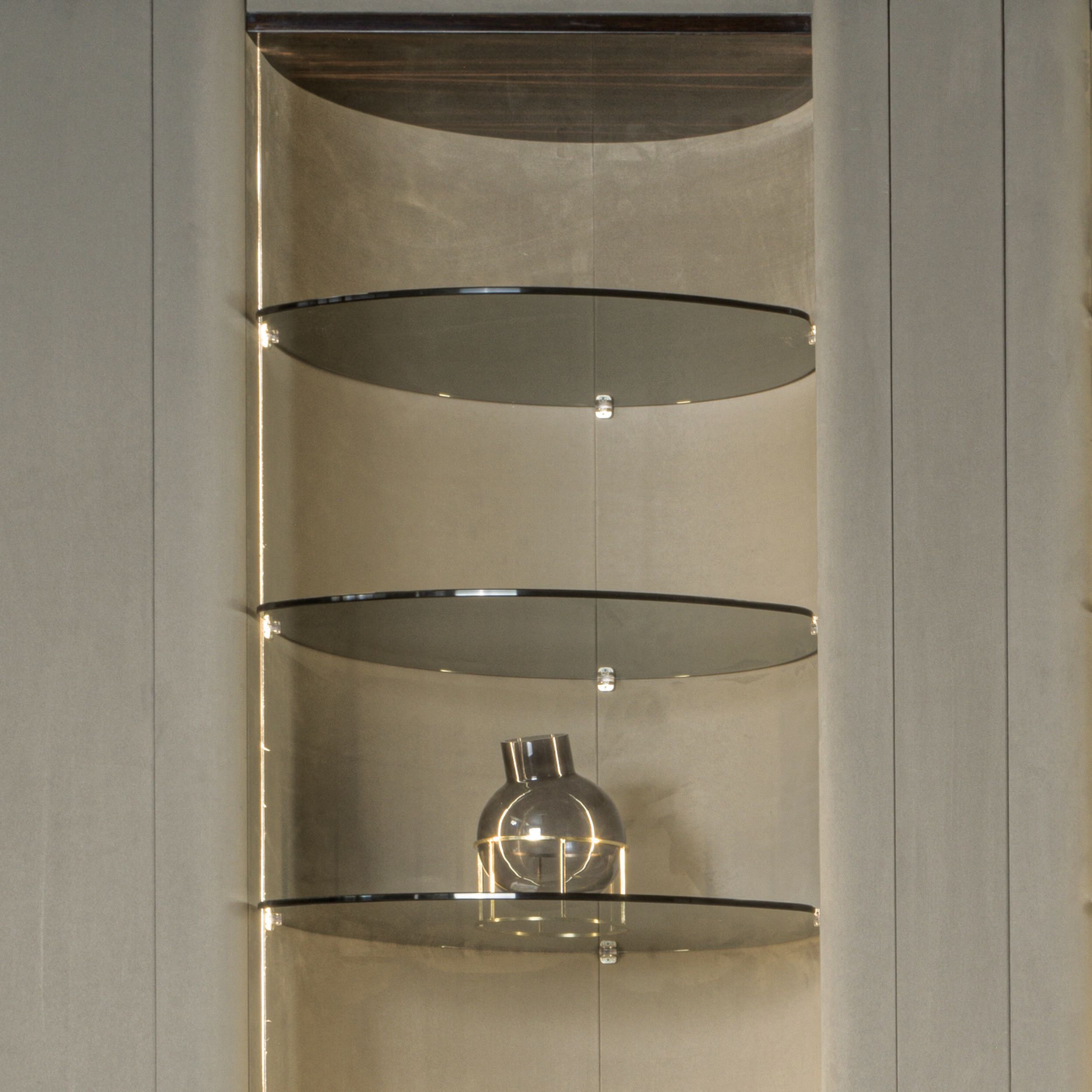 Обшивка из кожи Longhi FOREVER SYSTEM BEDROOM ARCH-00056468 - Вид №4