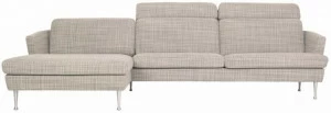 Sits 4-х местный модульный тканевый диван с шезлонгом Timjan