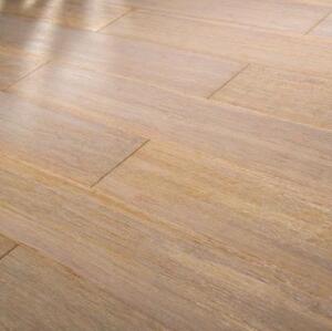 Массивная доска Amigo Brushed Сиена Hitech Бамбук Натур с брашью (Текстурированная) 900х130 мм.