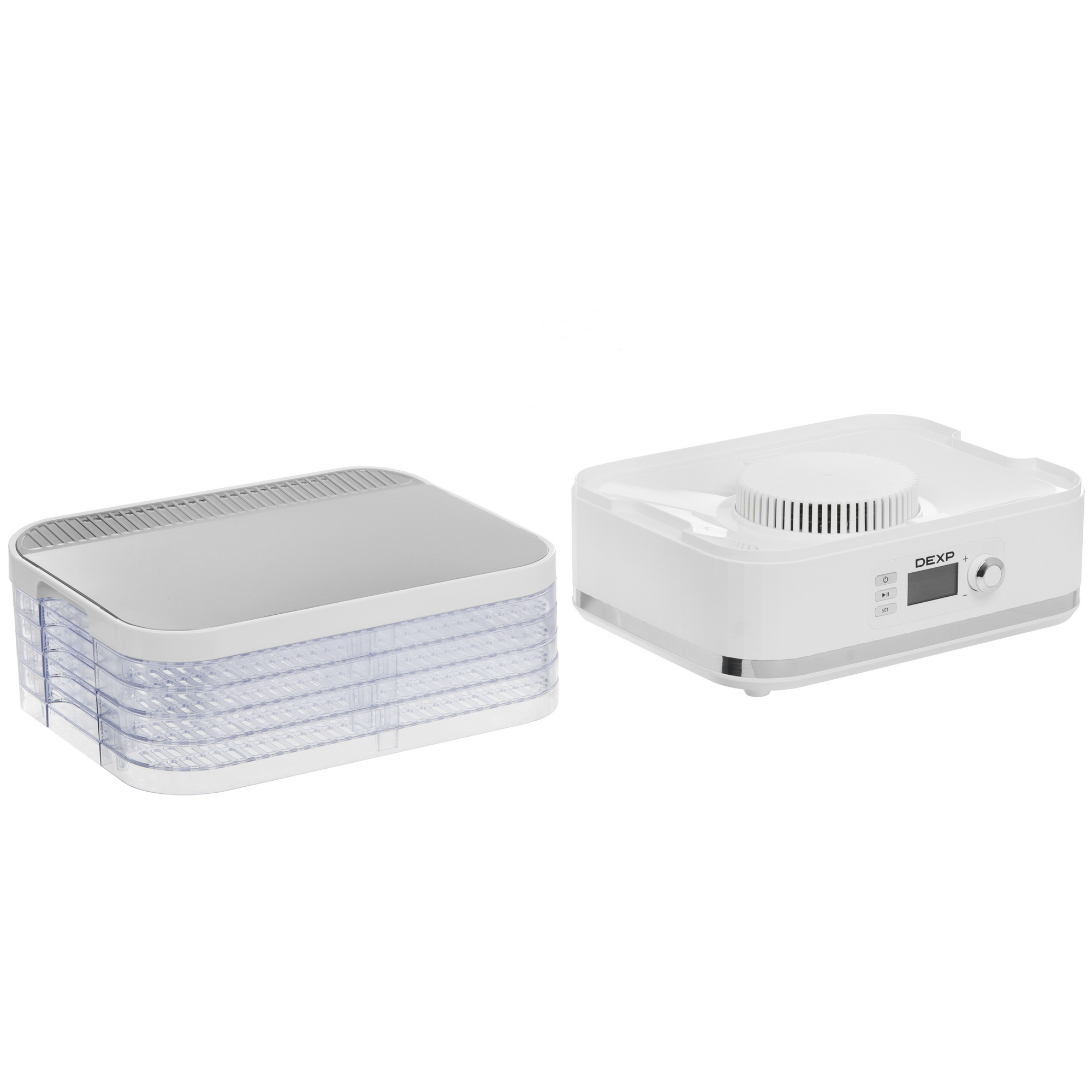 9022130 Сушилка для овощей и фруктов DEXP DFD-455V белый STDN-0111373 - Вид №5