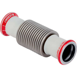 23934 Осевой компенсатор Geberit Mapress из углеродистой стали, с прессовым соединением Geberit