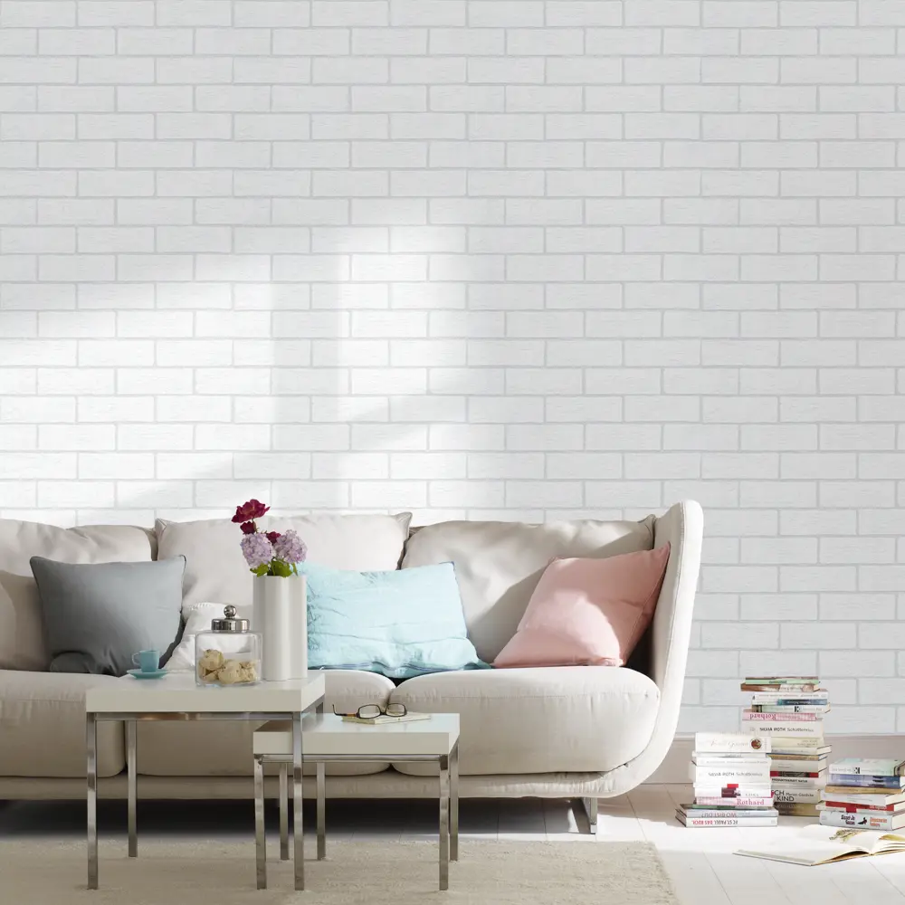 Обои Marburg MB9342, флизелиновые, цвет белый, 1.06х25 м Patent Decor STLM-2045759 - Вид №2