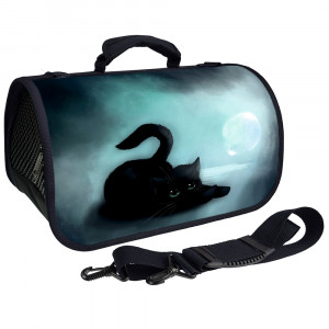 ПР0058597 Сумка-переноска для животных Cat & Moon 43х25х24см Foxie