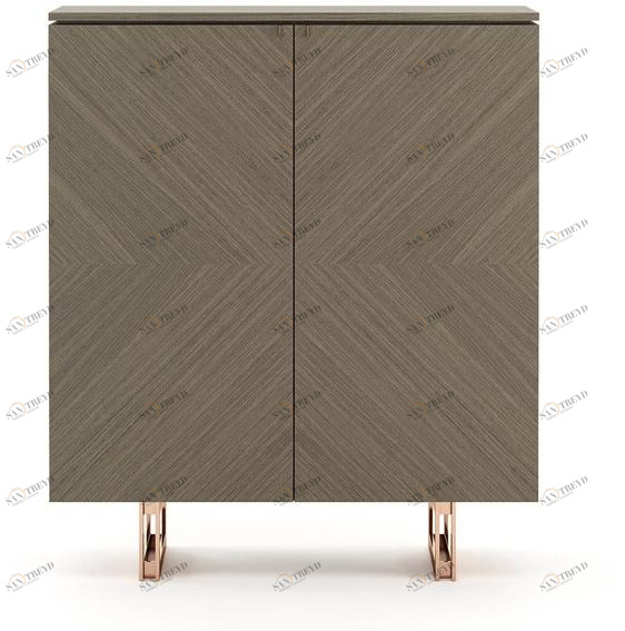 Laskasas Комод деревянный с распашными дверцами Boris sun-id-1464987