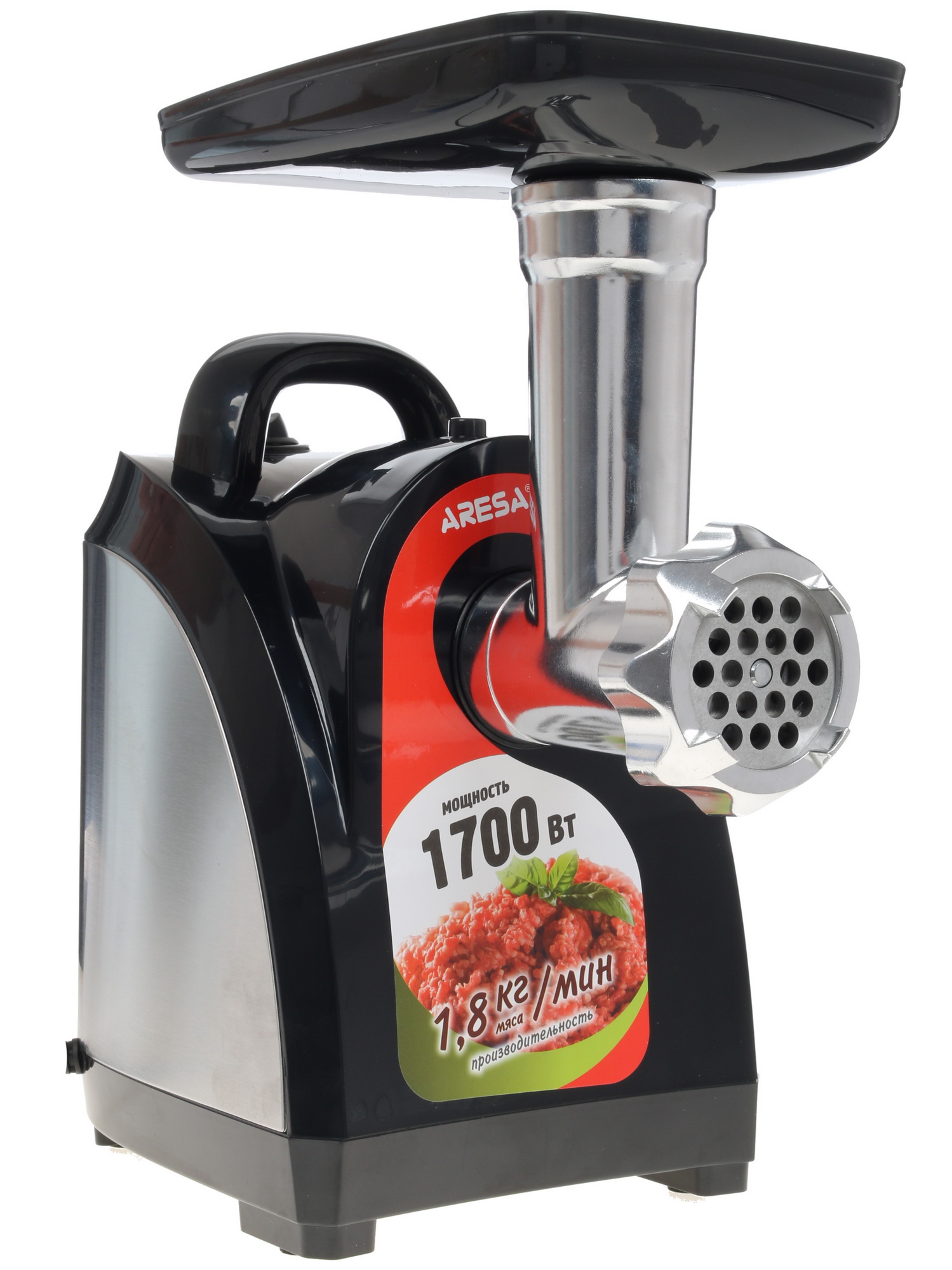 7996386 Мясорубка электрическая Aresa AR-2103 черный STDN-0103666
