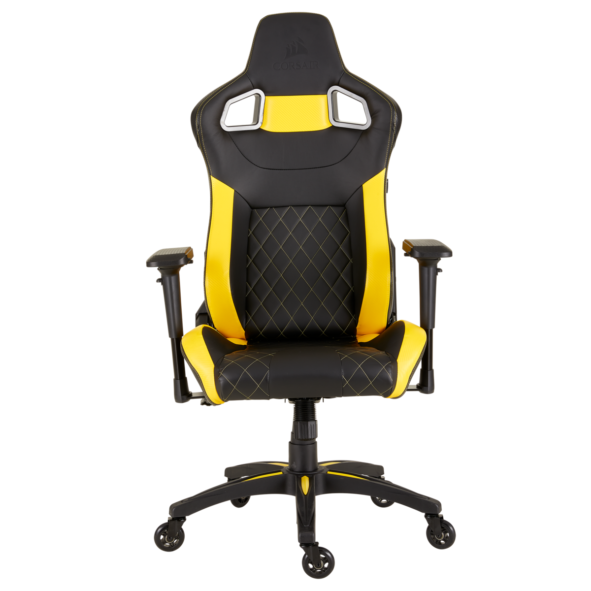 CF-9010015-WW Игровое кресло gaming™ t1 race 2018 gaming chair black/yellow Corsair Corsair T1 RACE 2018 Santreyd  - Вид №1