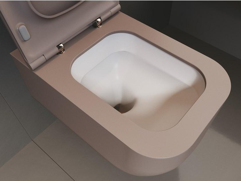 Подвесной унитаз настенный Белый SDR CERAMICHE Revolution® Италия sun-id-1502856 - Вид №5