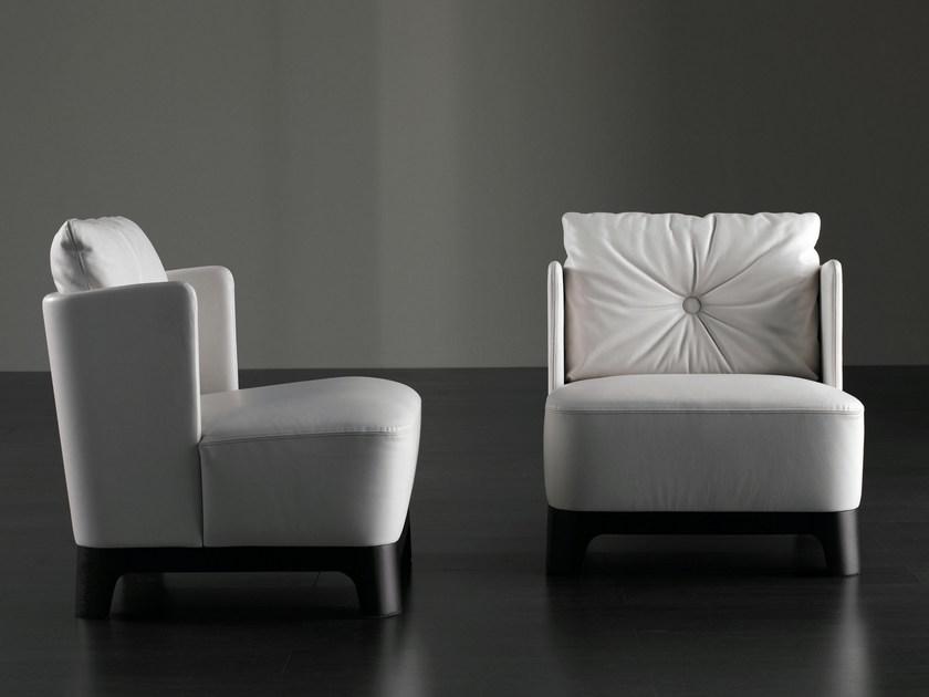 Meridiani Кресло с обивкой из ткани с подлокотниками Keeton sun-id-1354961 - Вид №2