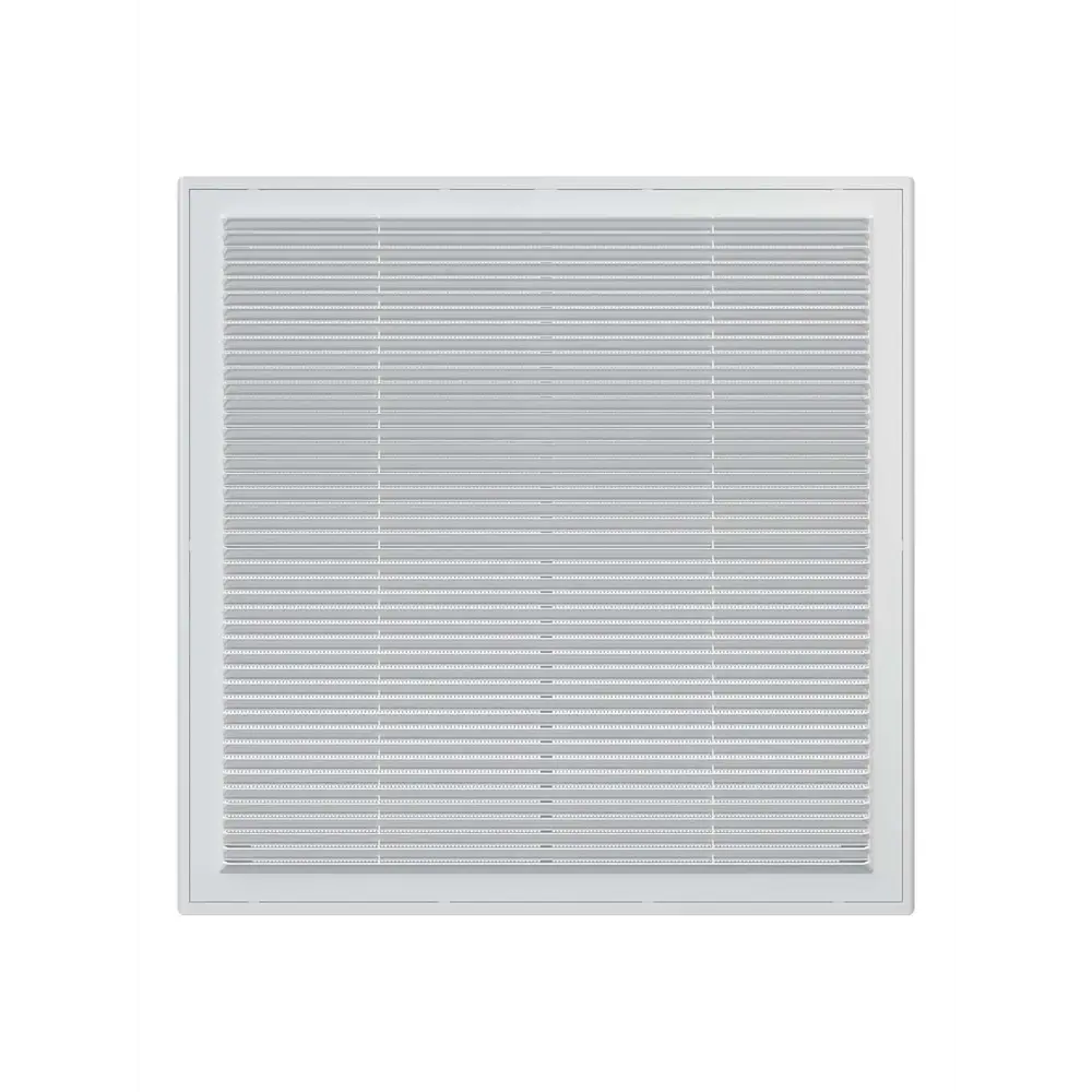 Вентиляционная решетка разъемная Fonet 300x300 мм пластик цвет белый STLM-2126438 - Вид №1