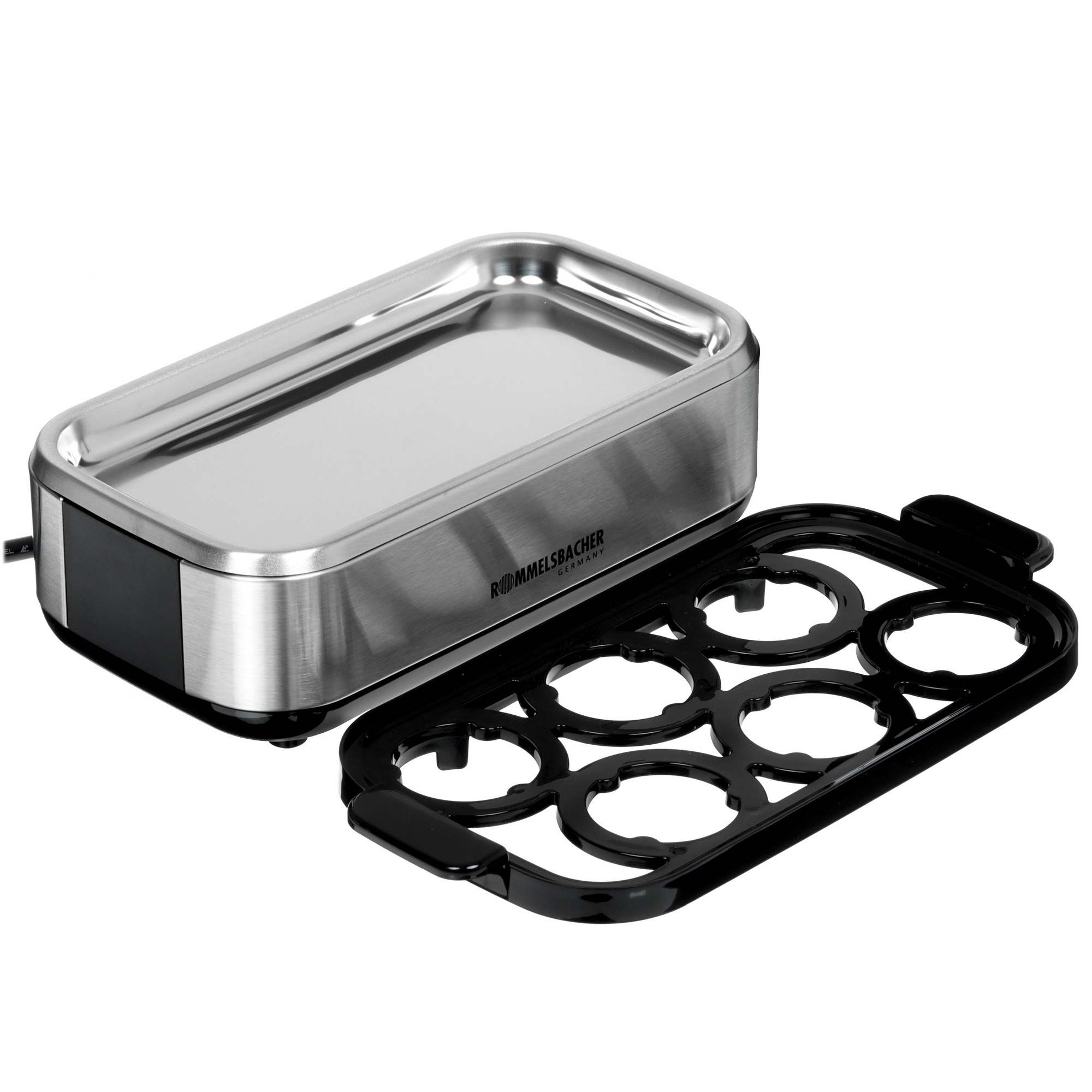 5354476 Яйцеварка Rommelsbacher ER 600 серебристый STDN-0051003 - Вид №4