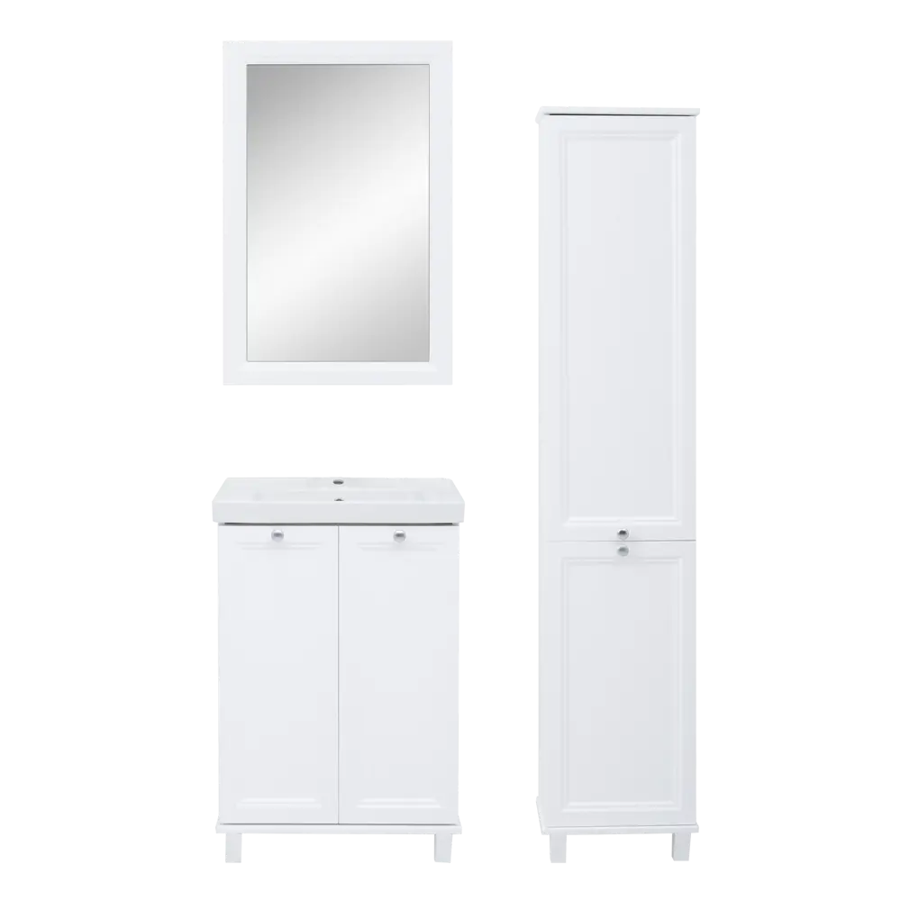 Зеркало «Лондон» 60х90 см цвет белый Santreyd STLM-2022372 - Вид №2