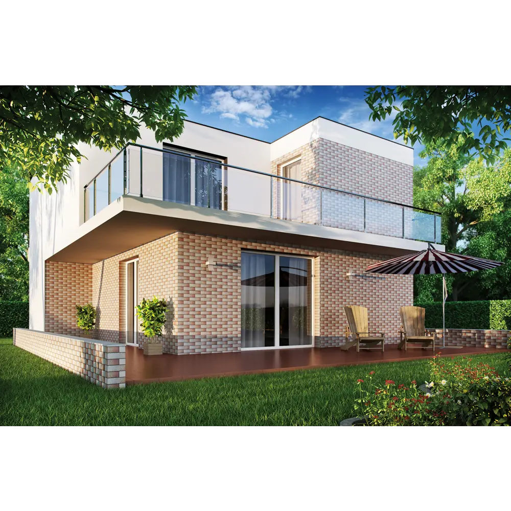 Плитка клинкерная Cerrad Rustico бежево-серый 0.5 м² STLM-2160993 - Вид №4