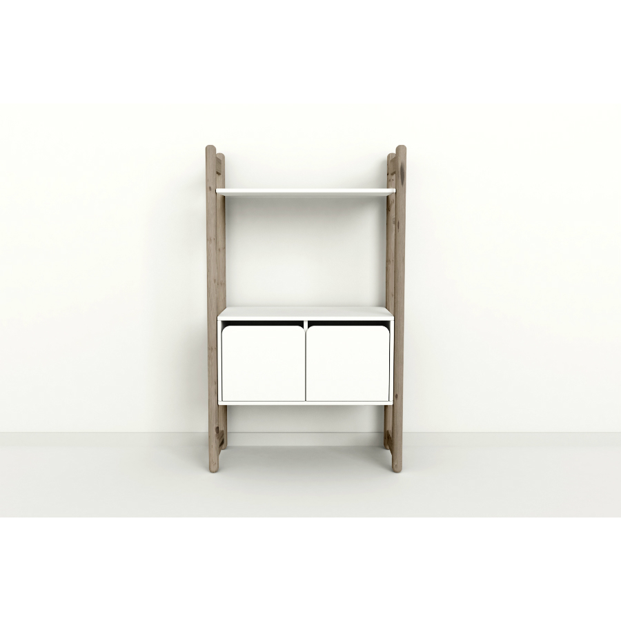 Гарнитур Midi С, 1 полка и 1 комод, коричневый Flexa 812650214 - Вид №1