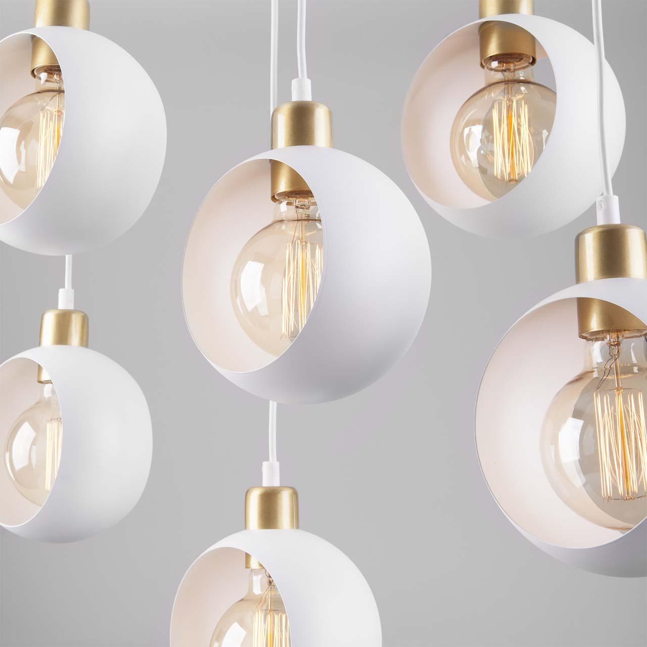 Подвесной светильник белый Cyklop 2746 TK LIGHTING ДИЗАЙНЕРСКИЕ, CYKLOP 00-3890268 Белый  - Вид №1