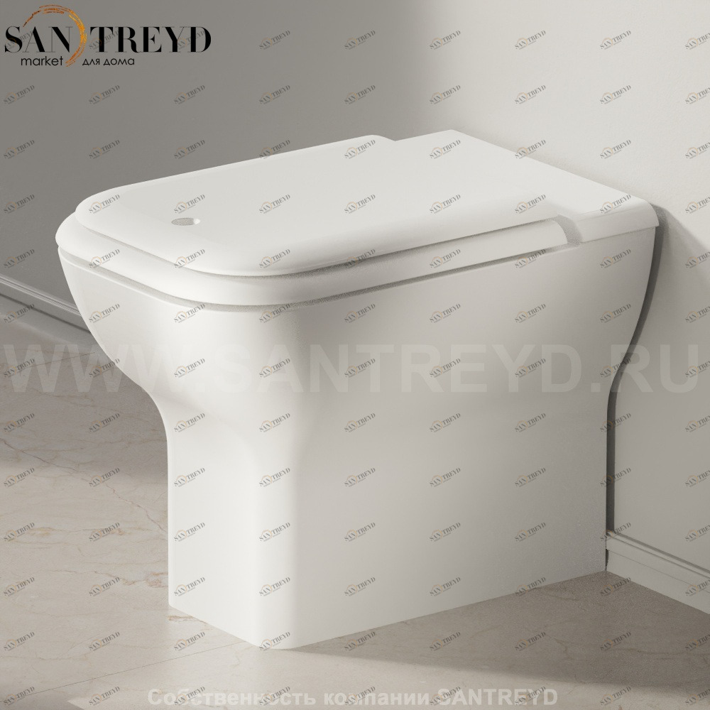 ACER0898WZP Приставной унитаз напольный Белый Agape Memory Италия