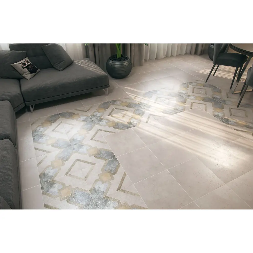 Декор «Loft» 40х40 см цвет серый Kerranova STLM-2014787 - Вид №1