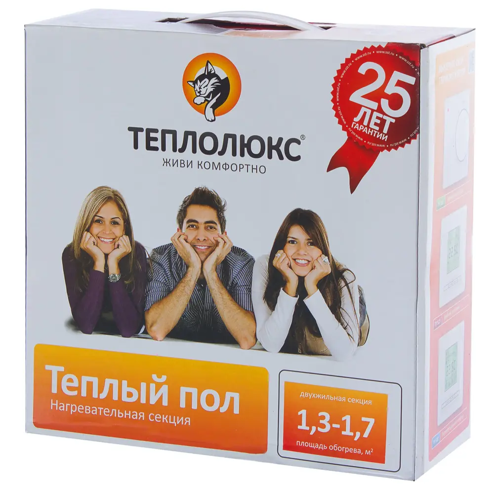 Нагревательный кабель для теплого пола Теплолюкс 13 м, 190 Вт STLM-2211431 - Вид №2