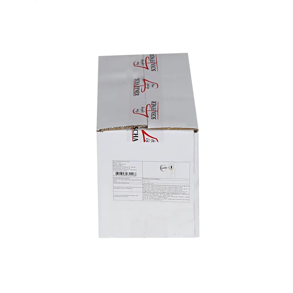 Schaffner Gino — настенный светильник с хромированным основанием и стеклянным плафоном 89426419 STLM-1568675 - Вид №6