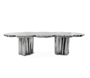 0-158 Обеденный стол Fortuna из нержавеющей стали Boca Do Lobo