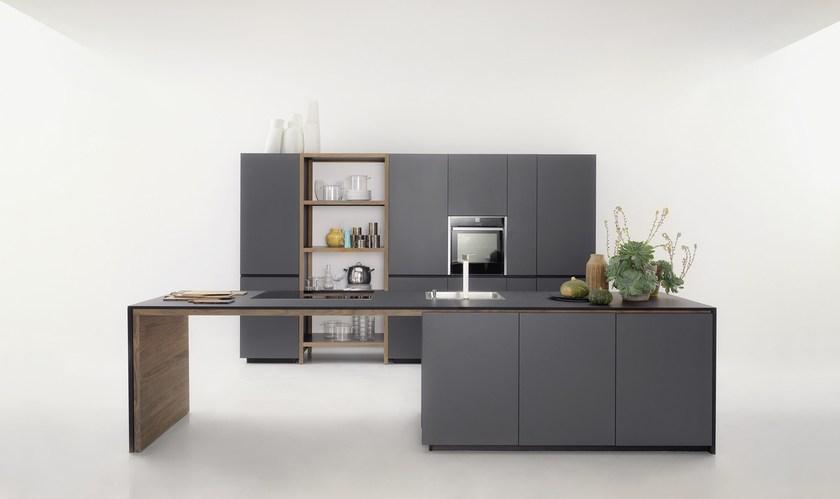 VALCUCINE Модульная кухня с лакированными дверцами Forma mentis sun-id-1399050 - Вид №3