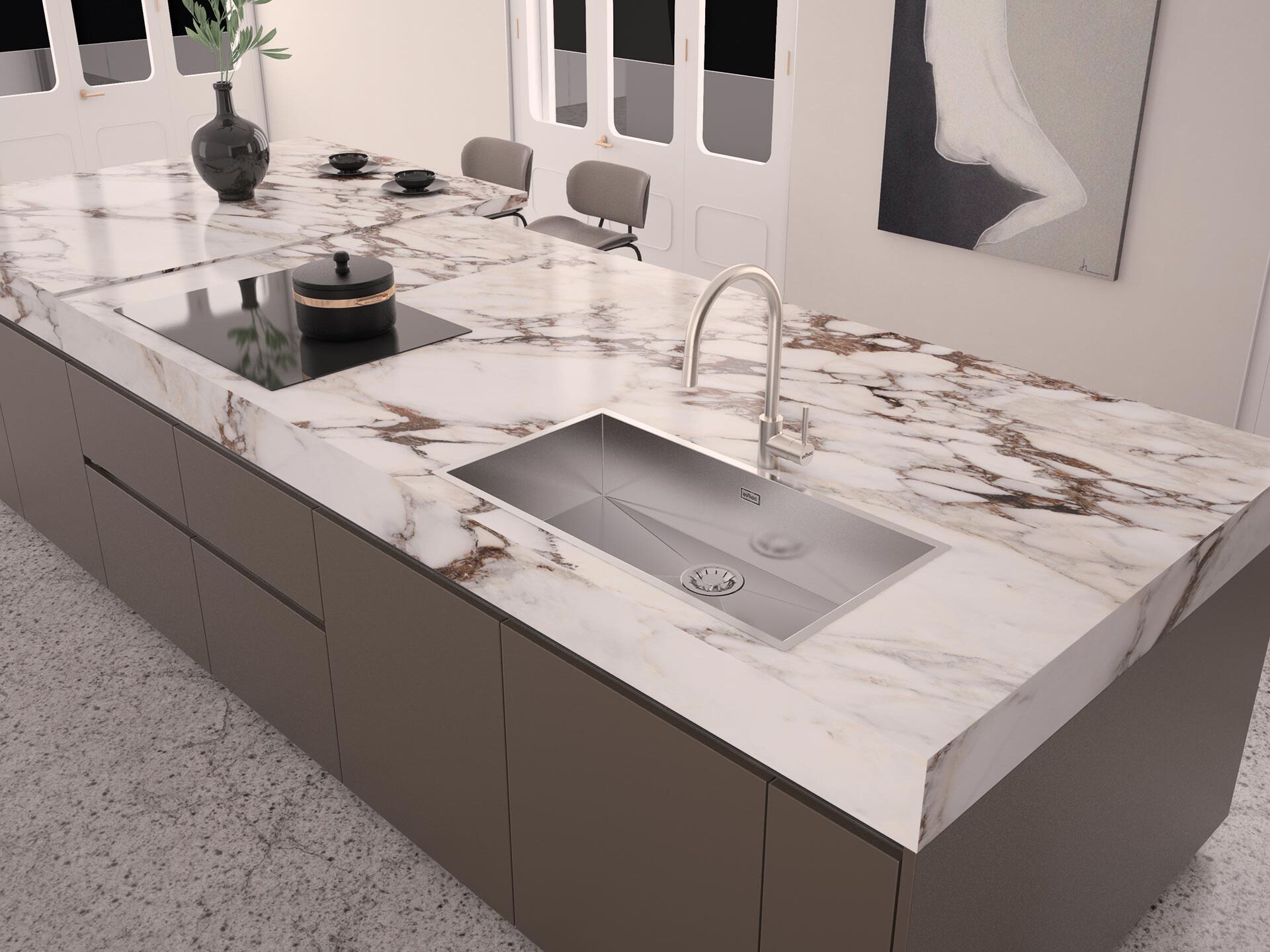 Раковина из нержавеющей стали Evhoc Ethna ARCH-00011576