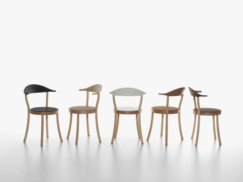 Plank Ресторанный стул из бука Monza 1212-20 - Вид №3