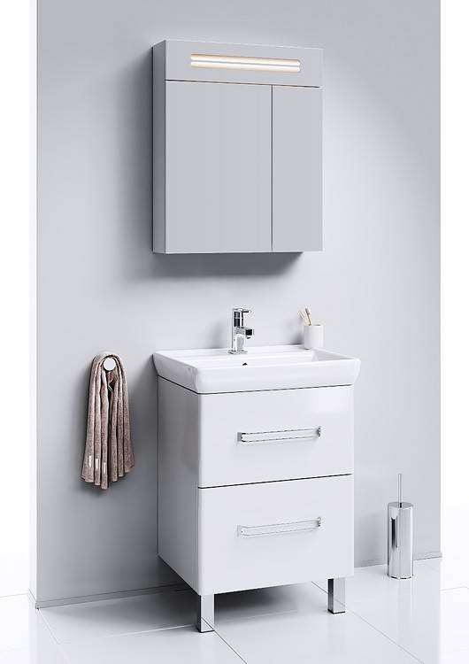 Нео тумба под умывальник Дрея Q60, Neo.01.06 AQWELLA 191638 - Вид №3