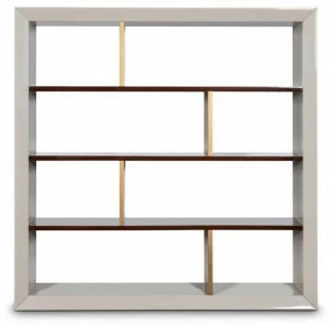 Stylish Club Открытый лакированный деревянный стеллаж Kensington Scf.k22
